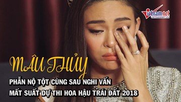 Mâu Thủy phẫn nộ tột cùng sau nghi vấn mất suất dự thi Hoa hậu Trái Đất