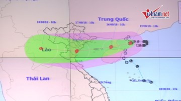 Bão số 4 đổ bộ, nước sông Bùi sẽ ở mức báo động 3