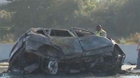 Phóng xe hơn 160km/h để tự sát, tông chết hai mẹ con