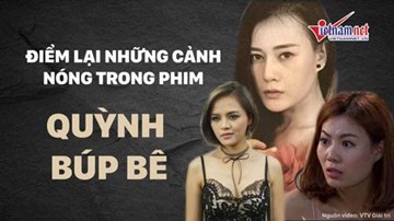 Những cảnh nóng 'đốt cháy' màn ảnh nhỏ trong 'Quỳnh búp bê'