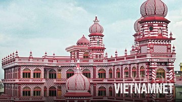 Ngất ngây với 'nhà thờ kẹo ngọt' siêu độc đáo ở Sri Lanka