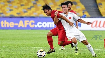Xem lại màn chia điểm đáng tiếc của U16 Việt Nam trước Indonesia