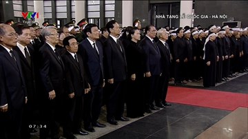Lễ truy điệu Chủ tịch nước Trần Đại Quang