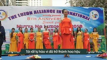 Hành trình đến với vương miện hoa hậu của cô gái giúp việc Philippines