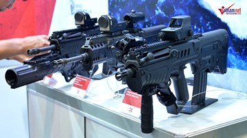 Mãn nhãn với dàn súng ống, khí tài hiện đại ở Homeland Security Expo 2018