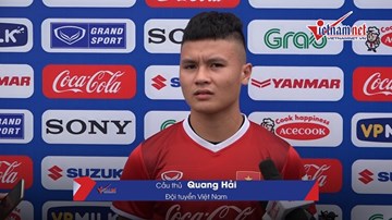 Quang Hải tiết lộ mục tiêu của tuyển Việt Nam ở AFF Cup