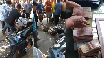 Vây bắt thanh niên xịt hơi cay, cướp gần 500 triệu của ông chủ