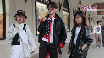 Những trang phục 'độc' khó tin giá trăm triệu của 'Rick kids' trên phố HN