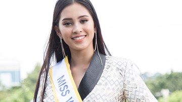 Trần Tiểu Vy rạng rỡ ngày lên đường dự thi Miss World