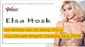 Chiếc áo bra đính 2100 viên kim cương của thiên thần Victoria's Secret
