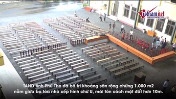 Chuẩn bị sân toà 1000 m2 xử lưu động vụ đánh bạc trực tuyến nghìn tỉ