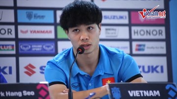 Công Phượng nói gì trước trận đấu với Myanmar?