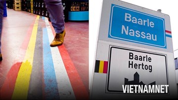 Đường biên giới 'điên rồ nhưng thú vị' nhất thế giới giữa Bỉ và Hà Lan