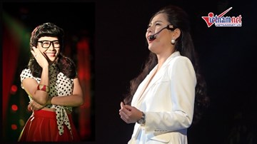 MC Lưu Kỳ Hương trổ tài lẻ, trình diễn 'Vì em quá yêu anh' của Mỹ Tâm