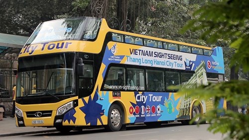 Tuyến buýt mui trần thứ 2 ở Hà Nội chính thức lăn bánh