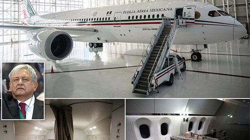 Vừa nhậm chức, TT Mexico đã rao bán chuyên cơ riêng hiện đại bậc nhất