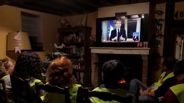 Phe Áo vàng: 'Bài diễn văn hay, nhưng tôi không tin tổng thống'