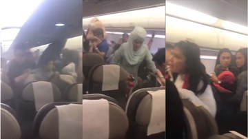 Sạc dự phòng phát nổ trên máy bay, hành khách che mũi và mặt chạy tán loạn