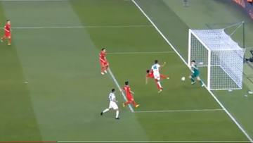 Bàn thắng gỡ hòa 2-2 của Iraq