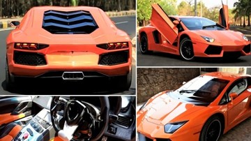 Biến Honda Accord thành siêu xe Lamborghini Aventador