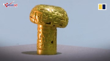 Phát hiện quyền trượng vàng 2.500 năm tuổi