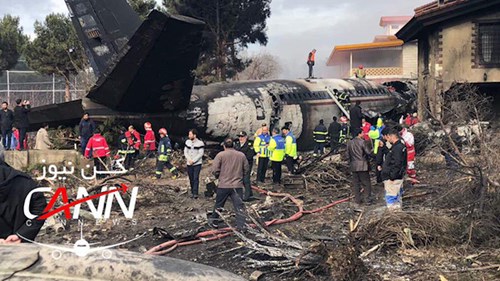 Rơi máy bay Boeing-707 gần thủ đô Iran