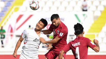 Highlights Triều Tiên 0-6 Qatar: Thắng kiểu tennis, Qatar lấy vé vòng 1/8