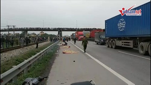 Vụ tai nạn tại Hải Dương: 8 người tử vong là cán bộ xã Kim Lương