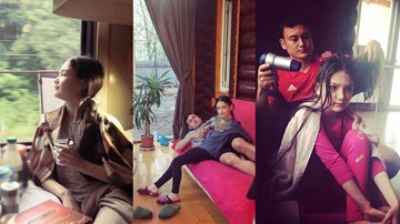 Dân mạng phát sốt với tình cảm ngọt ngào của thủ môn Văn Lâm và em gái