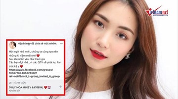 Hòa Minzy lập fandom mới cùng loạt yêu cầu chọn lọc khiến CĐM sục sôi