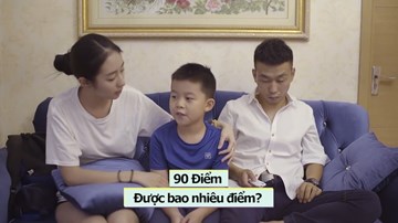 Chết cười với 'bí kíp' sửa điểm bài thi của cậu bé