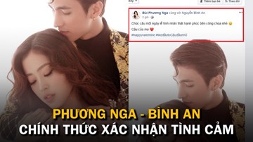 Á hậu Phương Nga chính thức công khai tình cảm với diễn viên Bình An
