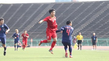 Đội hình 2 của U22 Việt Nam bị U22 Thái Lan cầm hòa
