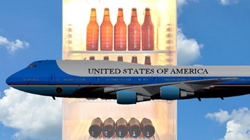 Tủ lạnh hơn 500 tỷ trên chuyên cơ Không lực 1 của Tổng thống Trump