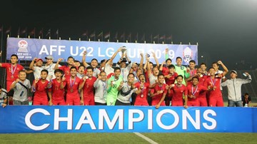 Đả bại U22 Thái Lan, U22 Indonesia vô địch Đông Nam Á