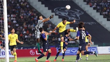 U22 Campuchia gây địa chấn khi quật ngã U22 Malaysia