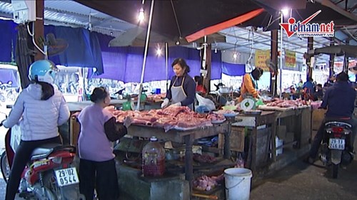 Thị trường thịt lợn giảm cầu do thông tin dịch tả lợn châu Phi