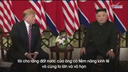 Tổng thống Trump và Chủ tịch Kim Jong-un nói gì với nhau ngay khi gặp lại?