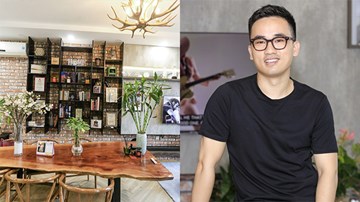 Không gian đẹp lạ trong căn hộ 82m2 của nhà thiết kế Hà Duy