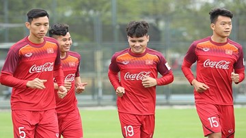 Quang Hải, Đình Trọng nhận tin vui từ bác sỹ U23 Việt Nam