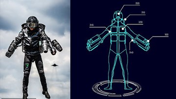 Xuất hiện bộ giáp phản lực Iron Man ngoài đời thực