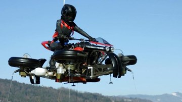 Siêu mô tô đầu tiên vừa có thể chạy, vừa có thể bay, giá 13 tỷ đồng