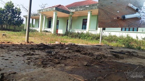 Quảng Nam: Kim tiêm ngổn ngang trong trụ sở bề thế bỏ hoang