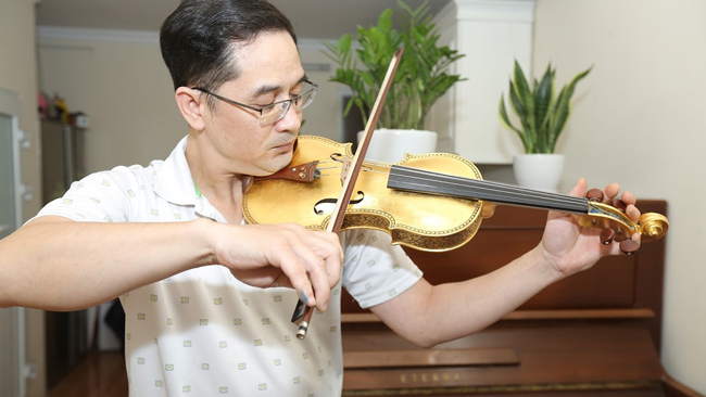 Kết quả hình ảnh cho nguyá» n xuân huy ÄÃN VIOLIN SỨ
