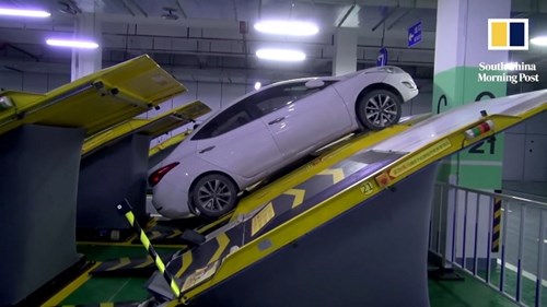 Trung Quốc thử nghiệm bãi đỗ xe kiểu mới, siêu tiết kiệm diện tích