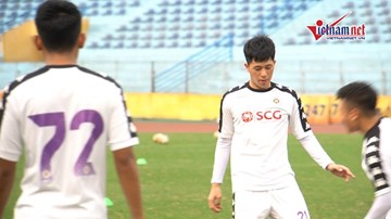 Hà Nội FC nỗ lực luyện quân quyết thắng Sanna Khánh Hoà