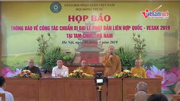 Đã sẵn sàng cho Đại lễ Vesak Liên hợp quốc 2019