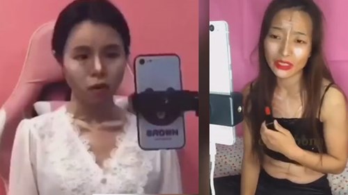 Cách trang điểm quái lạ của các live-streamer kiếm tiền tỷ ở Trung Quốc