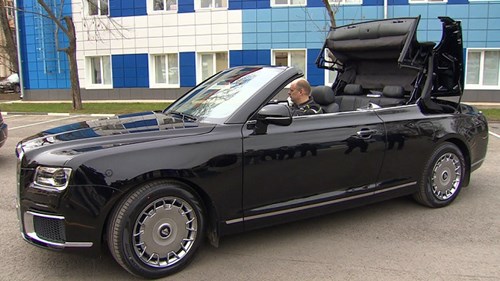 Chiêm ngưỡng siêu xe mới của TT Putin