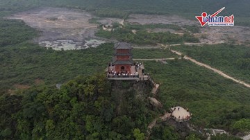 Ngôi chùa nặng 2000 tấn trên núi Thất Tinh được xây dựng thế nào?